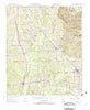Pleasant Hill Louisiana Historical topographic map, 1:62500 scale, 15 X 15 Minute, Year 1957