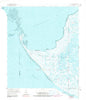 Point Au Fer Louisiana Historical topographic map, 1:24000 scale, 7.5 X 7.5 Minute, Year 1970