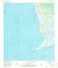 Point Chevreuil Louisiana Historical topographic map, 1:24000 scale, 7.5 X 7.5 Minute, Year 1970