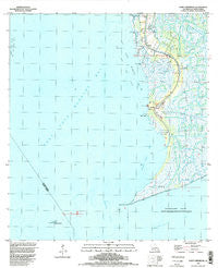 Point Chevreuil Louisiana Historical topographic map, 1:24000 scale, 7.5 X 7.5 Minute, Year 1994
