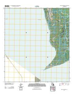Point Chevreuil Louisiana Historical topographic map, 1:24000 scale, 7.5 X 7.5 Minute, Year 2012