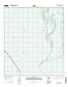 Point Chevreuil Louisiana Current topographic map, 1:24000 scale, 7.5 X 7.5 Minute, Year 2015
