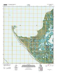Point au Fer Louisiana Historical topographic map, 1:24000 scale, 7.5 X 7.5 Minute, Year 2012