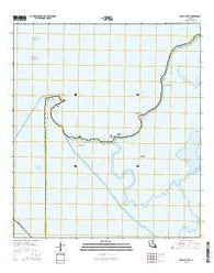Point au Fer Louisiana Current topographic map, 1:24000 scale, 7.5 X 7.5 Minute, Year 2015