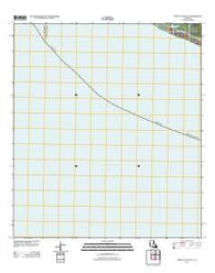 Point au Fer OE S Louisiana Historical topographic map, 1:24000 scale, 7.5 X 7.5 Minute, Year 2012