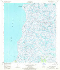 Pointe aux Marchettes Louisiana Historical topographic map, 1:24000 scale, 7.5 X 7.5 Minute, Year 1955