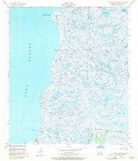 Pointe aux Marchettes Louisiana Historical topographic map, 1:24000 scale, 7.5 X 7.5 Minute, Year 1955