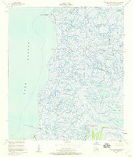 Pointe aux Marchettes Louisiana Historical topographic map, 1:24000 scale, 7.5 X 7.5 Minute, Year 1955
