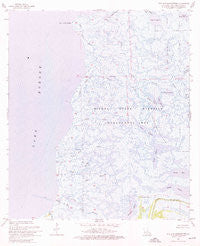 Pointe aux Marchettes Louisiana Historical topographic map, 1:24000 scale, 7.5 X 7.5 Minute, Year 1968