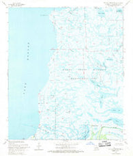 Pointe aux Marchettes Louisiana Historical topographic map, 1:24000 scale, 7.5 X 7.5 Minute, Year 1968