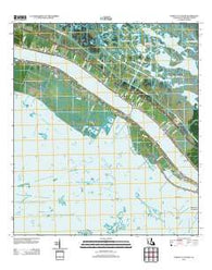 Pointe a la Hache Louisiana Historical topographic map, 1:24000 scale, 7.5 X 7.5 Minute, Year 2012