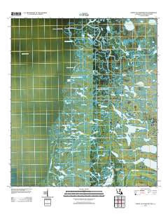 Pointe aux Marchettes Louisiana Historical topographic map, 1:24000 scale, 7.5 X 7.5 Minute, Year 2012