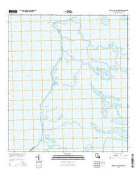 Pointe aux Marchettes Louisiana Current topographic map, 1:24000 scale, 7.5 X 7.5 Minute, Year 2015