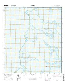 Pointe aux Marchettes Louisiana Current topographic map, 1:24000 scale, 7.5 X 7.5 Minute, Year 2015