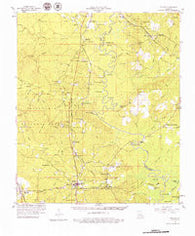 Pollock Louisiana Historical topographic map, 1:62500 scale, 15 X 15 Minute, Year 1958