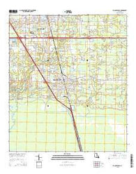 Ponchatoula Louisiana Current topographic map, 1:24000 scale, 7.5 X 7.5 Minute, Year 2015