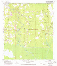 Ponchatoula NE Louisiana Historical topographic map, 1:24000 scale, 7.5 X 7.5 Minute, Year 1968