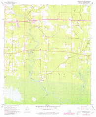 Ponchatoula NE Louisiana Historical topographic map, 1:24000 scale, 7.5 X 7.5 Minute, Year 1968