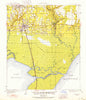 Ponchatoula Louisiana Historical topographic map, 1:62500 scale, 15 X 15 Minute, Year 1951