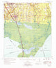Ponchatoula Louisiana Historical topographic map, 1:62500 scale, 15 X 15 Minute, Year 1969