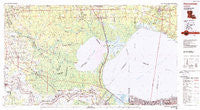 Ponchatoula Louisiana Historical topographic map, 1:100000 scale, 30 X 60 Minute, Year 1983