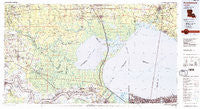 Ponchatoula Louisiana Historical topographic map, 1:100000 scale, 30 X 60 Minute, Year 1983