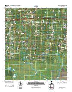 Ponchatoula NE Louisiana Historical topographic map, 1:24000 scale, 7.5 X 7.5 Minute, Year 2012