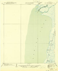 Port Arthur NE Texas Historical topographic map, 1:31680 scale, 7.5 X 7.5 Minute, Year 1946