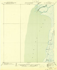 Port Arthur NE Texas Historical topographic map, 1:31680 scale, 7.5 X 7.5 Minute, Year 1946