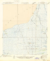 Port Arthur SE Louisiana Historical topographic map, 1:31680 scale, 7.5 X 7.5 Minute, Year 1946