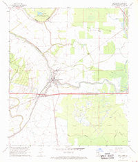 Port Barre Louisiana Historical topographic map, 1:24000 scale, 7.5 X 7.5 Minute, Year 1968
