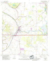 Port Barre Louisiana Historical topographic map, 1:24000 scale, 7.5 X 7.5 Minute, Year 1968