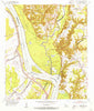 Port Hudson Louisiana Historical topographic map, 1:24000 scale, 7.5 X 7.5 Minute, Year 1954