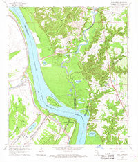 Port Hudson Louisiana Historical topographic map, 1:24000 scale, 7.5 X 7.5 Minute, Year 1963