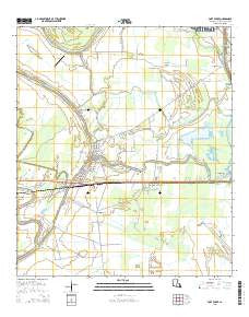 Port Barre Louisiana Current topographic map, 1:24000 scale, 7.5 X 7.5 Minute, Year 2015