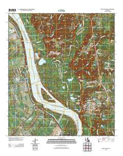 Port Hudson Louisiana Historical topographic map, 1:24000 scale, 7.5 X 7.5 Minute, Year 2012