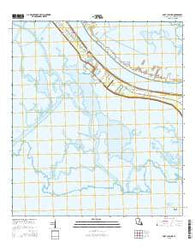 Port Sulphur Louisiana Current topographic map, 1:24000 scale, 7.5 X 7.5 Minute, Year 2015