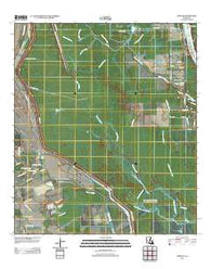 Portage Louisiana Historical topographic map, 1:24000 scale, 7.5 X 7.5 Minute, Year 2012