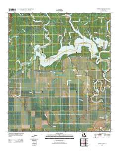 Powell Point Louisiana Historical topographic map, 1:24000 scale, 7.5 X 7.5 Minute, Year 2012