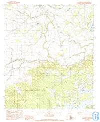 Powhatan Louisiana Historical topographic map, 1:24000 scale, 7.5 X 7.5 Minute, Year 1983