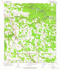 Prairieville Louisiana Historical topographic map, 1:24000 scale, 7.5 X 7.5 Minute, Year 1963