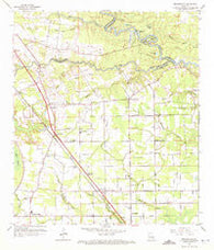 Prairieville Louisiana Historical topographic map, 1:24000 scale, 7.5 X 7.5 Minute, Year 1963