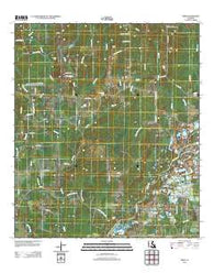 Pride Louisiana Historical topographic map, 1:24000 scale, 7.5 X 7.5 Minute, Year 2012