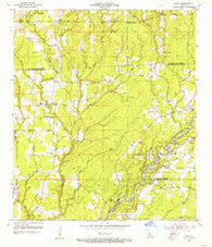 Pride Louisiana Historical topographic map, 1:24000 scale, 7.5 X 7.5 Minute, Year 1954