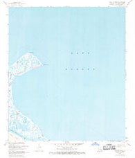 Proctor Point Louisiana Historical topographic map, 1:24000 scale, 7.5 X 7.5 Minute, Year 1968