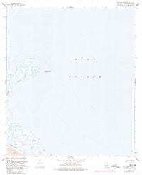 Proctor Point Louisiana Historical topographic map, 1:24000 scale, 7.5 X 7.5 Minute, Year 1968