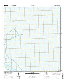 Proctor Point Louisiana Current topographic map, 1:24000 scale, 7.5 X 7.5 Minute, Year 2015