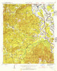 Provencal Louisiana Historical topographic map, 1:62500 scale, 15 X 15 Minute, Year 1943