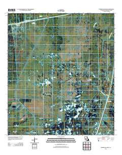 Pumpkin Islands Louisiana Historical topographic map, 1:24000 scale, 7.5 X 7.5 Minute, Year 2012
