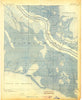 Quarantine Louisiana Historical topographic map, 1:62500 scale, 15 X 15 Minute, Year 1892